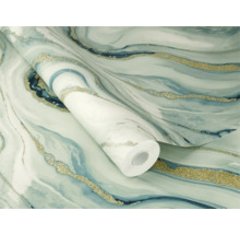 Rouleau de papier peint avec motif marbré