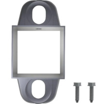 Dachrinnenhalterung mit Schrauben zur Montage