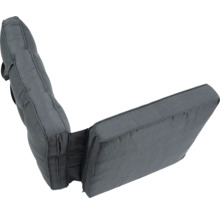 Coussin de rembourrage gris pour mobilier de jardin