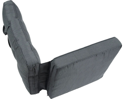 Coussin de rembourrage gris pour mobilier de jardin