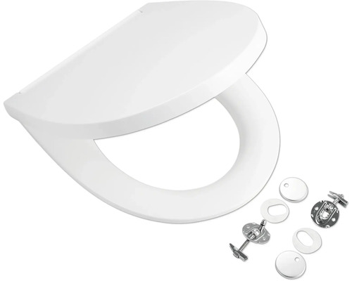 Toilettensitz mit Befestigungsmaterial