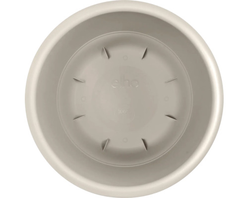 Pot de fleurs vu de dessus