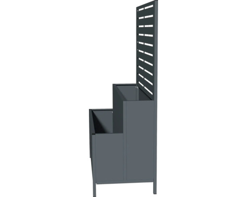 Jardinière avec treillis pour le jardin