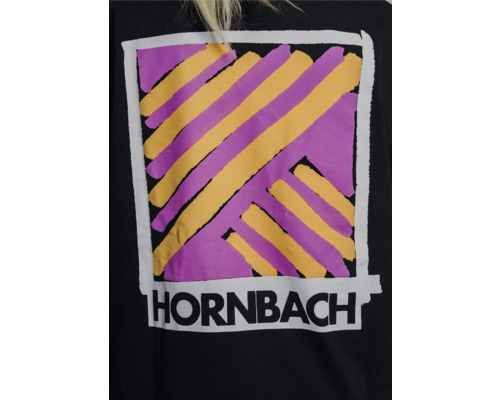 Logo Hornbach sur un vêtement