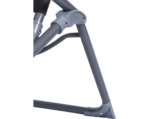 Vue détaillée du cadre d'un fauteuil à bascule