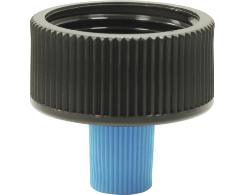 Bouchon à vis avec tube de décharge