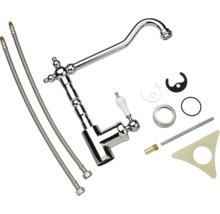 Robinet de cuisine avec accessoires