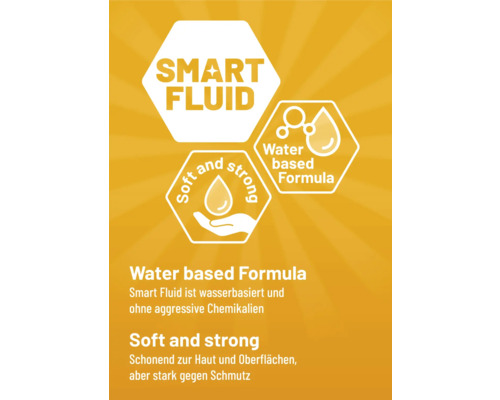 Smart Fluid Formel mit wasserbasierten Inhaltsstoffen