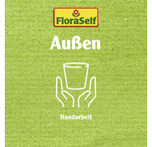 FloraSelf Logo, Aussen, Handarbeit Symbol