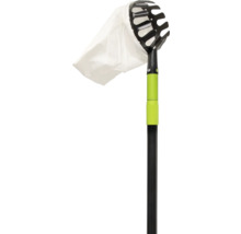 Cueilloir à fruits avec panier de réception et manche télescopique