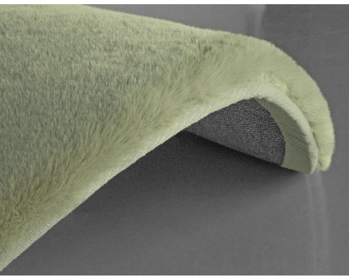 Detailansicht eines Teppichs mit Flor