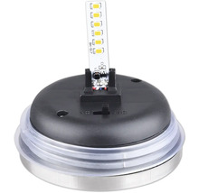 Couvercle de remplacement solaire avec lumières LED pour bocaux