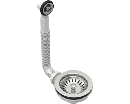 Garniture d'évacuation d'évier avec tuyau flexible