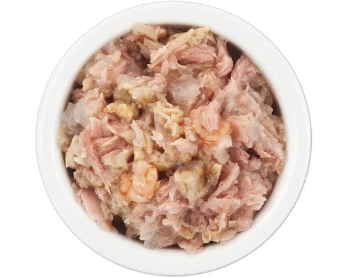 Bol de thon et de crevettes