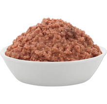 Une gamelle de nourriture humide pour animaux