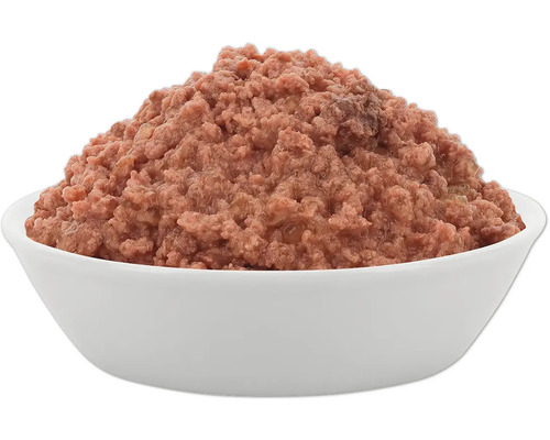 Une gamelle de nourriture humide pour animaux