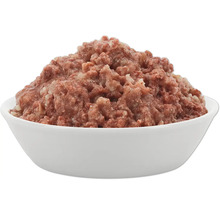 Schale mit Nassfutter für Tiere