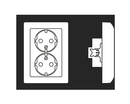 Schéma de prise double