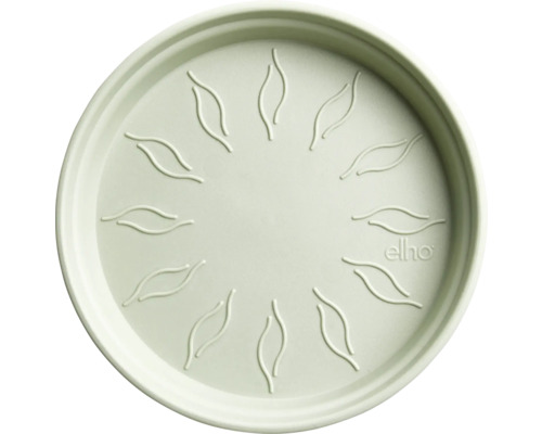 Blumenuntersetzer mit Blattmuster