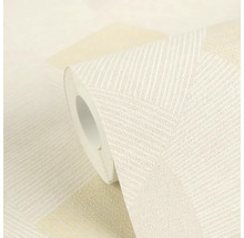 Rouleau de papier peint à motif géométrique
