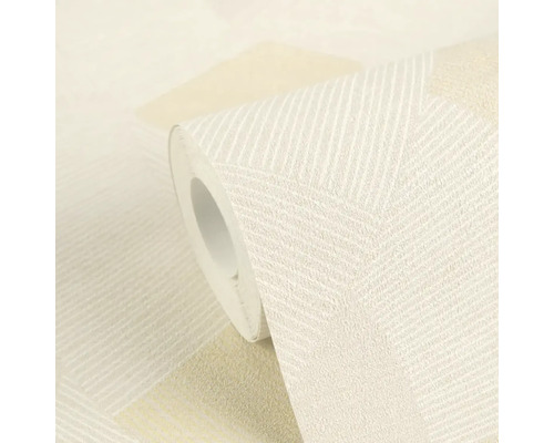 Rouleau de papier peint à motif géométrique