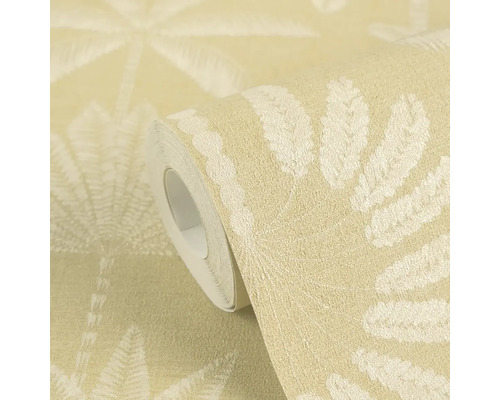 Rouleau de papier peint avec motif de feuilles