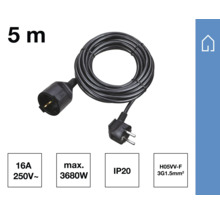 Rallonge de cinq mètres de long