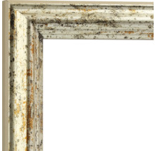 Eckdetail eines Bilderrahmens im Used-Look