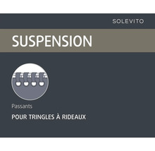 Suspension pour tringles à rideaux