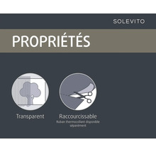 Propriétés SoleVito: Transparent et raccourcissable