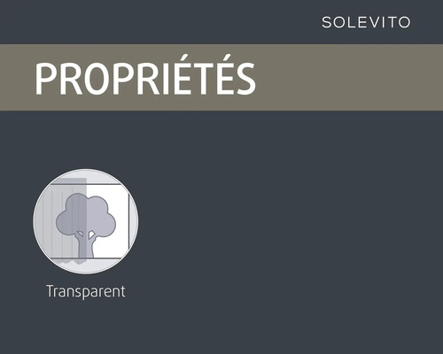 Solevite Caractéristiques du produit: Transparent
