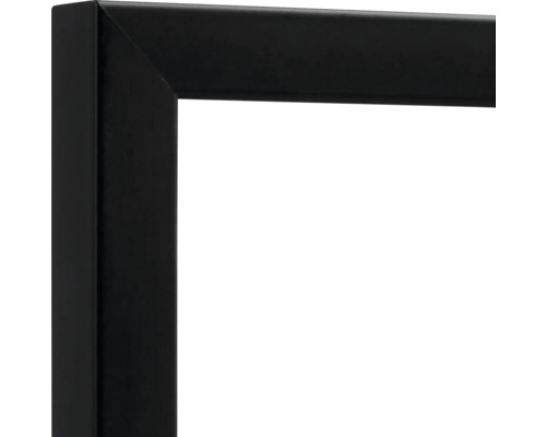 Coin d'un cadre photo noir