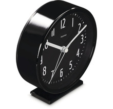 Schwarzer Hama Wecker mit weisser Beschriftung