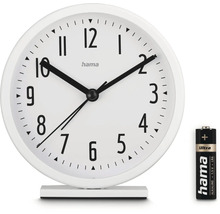 Réveil Hama blanc avec pile