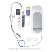 Grohe Blue Wassersprudelsystem mit Armatur und Zubehör