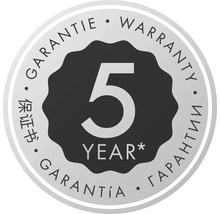 Garantie de 5 ans