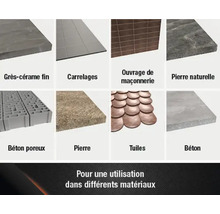 Différents matériaux pour la construction et le jardin
