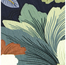 Papier peint intissé structuré avec motif floral.