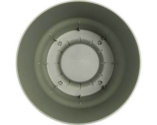 Vue intérieure du pot de fleurs Elho