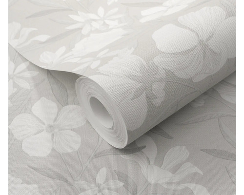 Rouleau de papier peint à motif floral
