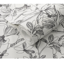 Rouleau de papier peint à motif floral