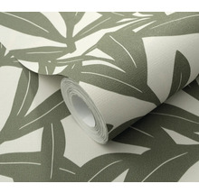 Rouleau de papier peint avec motif de feuilles