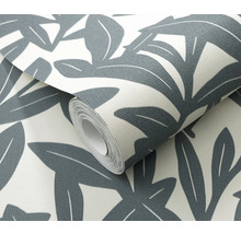 Rouleau de papier peint avec motif de feuilles