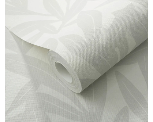 Rouleau de papier peint avec motif de feuilles