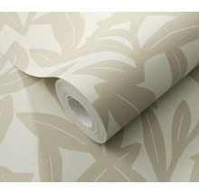 Rouleau de papier peint avec motif de feuilles