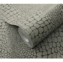 Rouleau de papier peint aspect cuir de crocodile