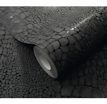 Rouleau de papier peint vinyle avec motif reptile