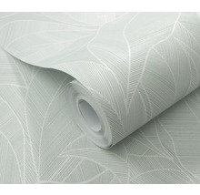 Rouleau de papier peint à motif de feuilles