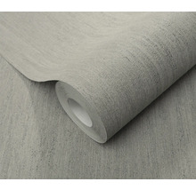 Rouleau de papier peint gris texturé
