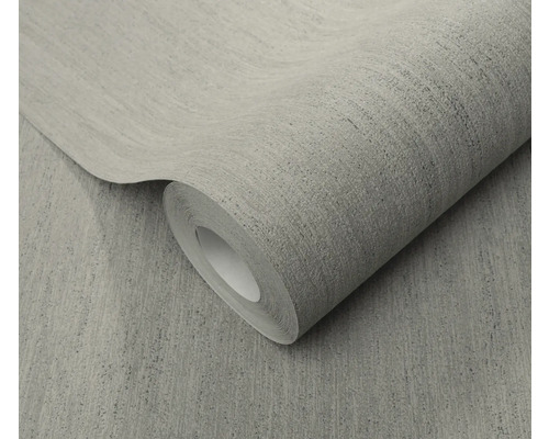 Rouleau de papier peint gris texturé